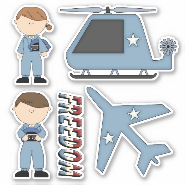 Stickers de la Force aérienne (Devant)