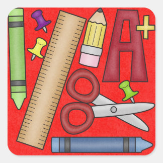 Stickers de l'école pour enfants