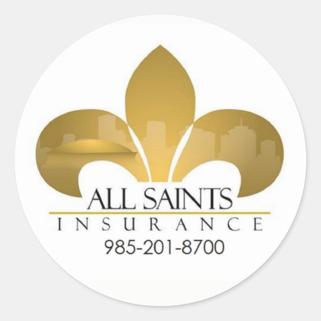 Stickers de logo d'entreprise personnalisés (Devant)