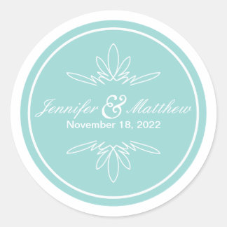 Stickers de mariage charme intemporel - Sky