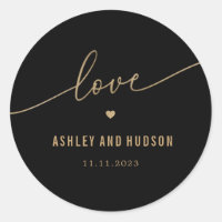 Stickers de mariage de couleur Elegant Touch EDITA