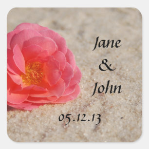 Stickers de mariage de plage - Rocky Beach
