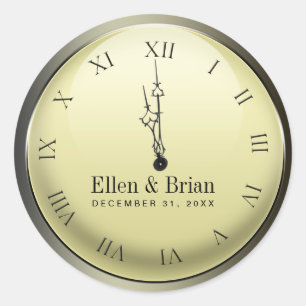 Stickers de mariage du Nouvel An