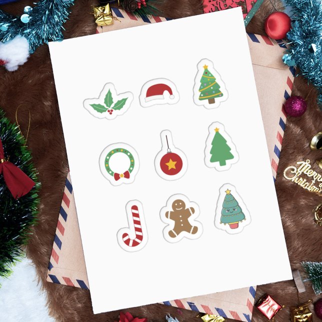 Stickers de Noël (Christmas Stickers Set)