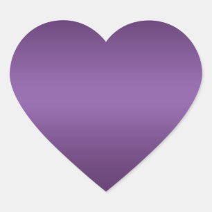 Stickers de Noël à coeur violet électrique