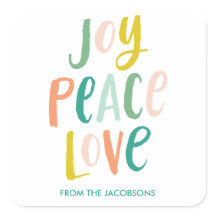 Stickers de Noël à la mode