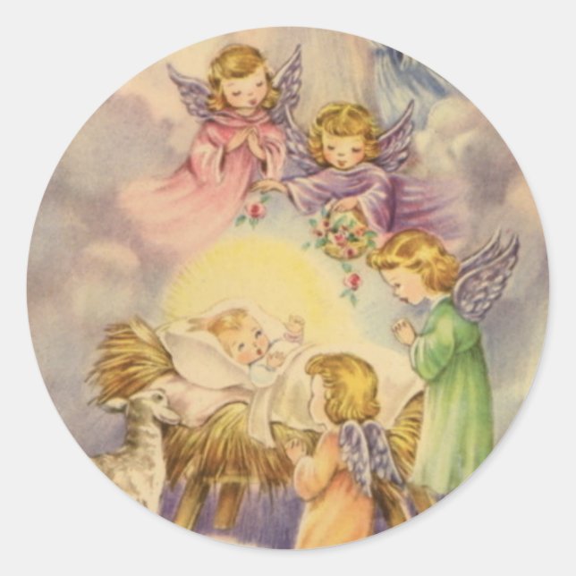 Stickers de Noël/Baby Jesus (Devant)