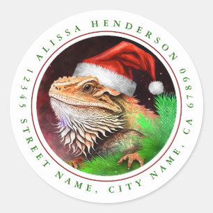 Stickers de Noël Dragon à oreilles