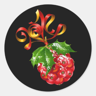 Stickers de Noël Holly Ball