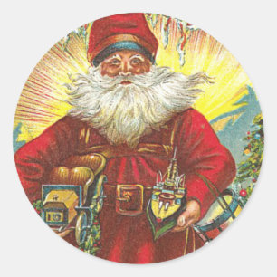 Stickers de Noël pour enfants victoriens