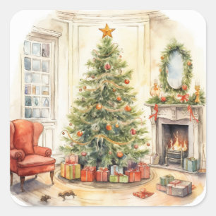 Stickers de Noël traditionnels