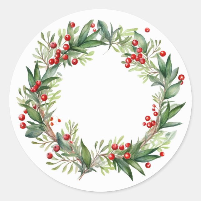 Stickers de Noël traditionnels (Devant)