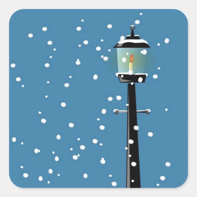 Stickers de Noël Victorian Lampliian (Devant)