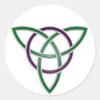 Stickers de noeud de trinité