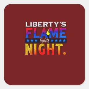 Stickers de nuit Liberty's Flame Lights & Étiquett