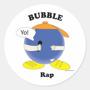 Stickers de papier bulle