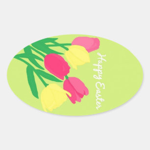 Stickers de Pâques heureux par KellyMDesigns