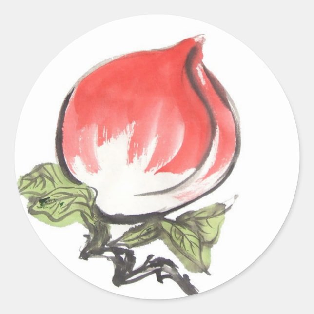 Stickers de pêche de la longévité chinoise (Devant)