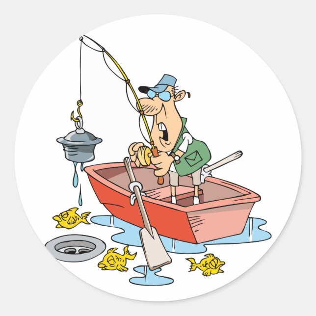 Stickers de pêche Homme (Devant)