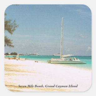 Stickers de plage de Seven Mile