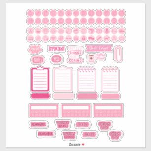 STICKERS DE PLANIFICATEURS DE COWGIRL