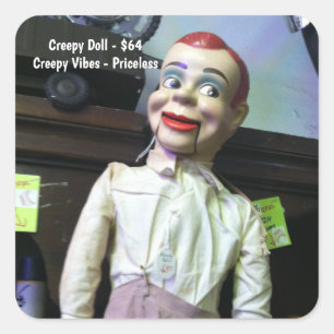 Stickers de poupée Ventriloquiste déplaisant