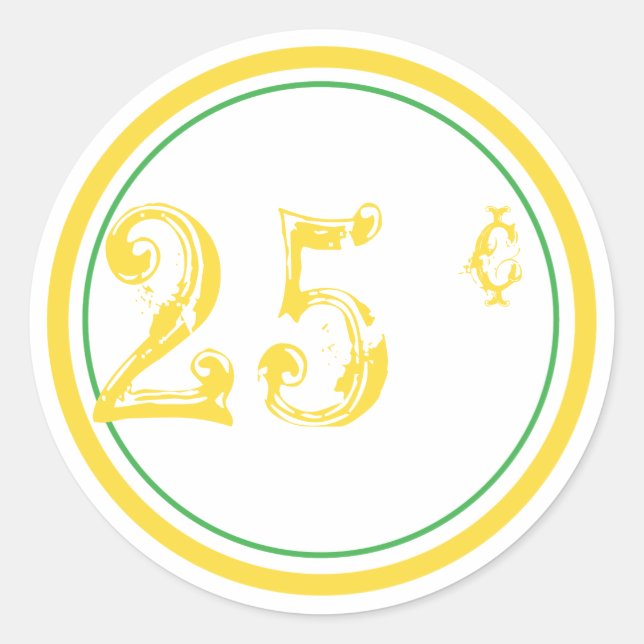 Stickers de prix de stand de citronnade (Devant)