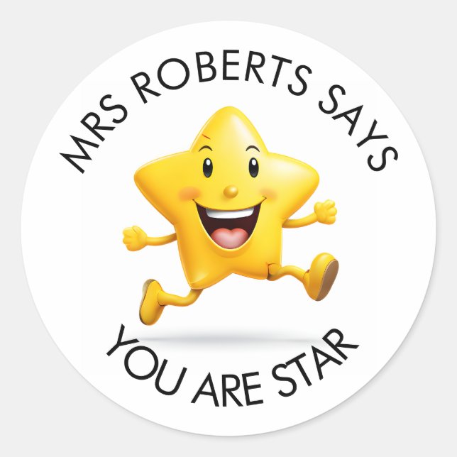 Stickers de récompense pour les enseignants pour e (Devant)