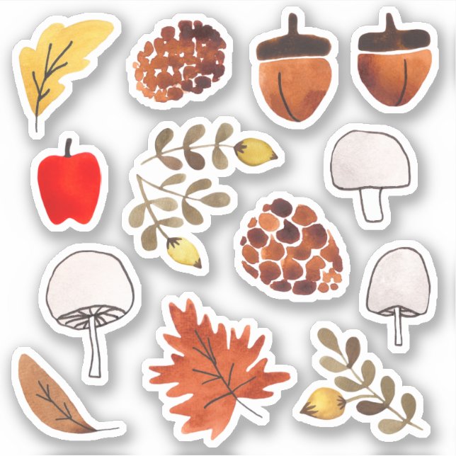 Stickers de remplissage d'automne (Devant)