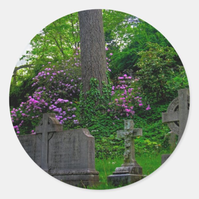 Stickers de repos de jardins (Devant)