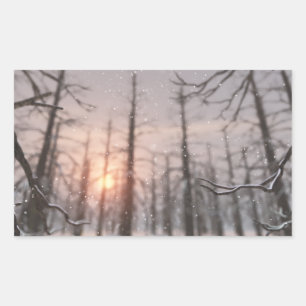 Stickers de rêve d'une nuit d'hiver