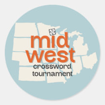 Stickers de tournoi de mot-de-passe du Midwest