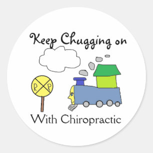 Stickers de train chiropratique
