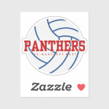 Stickers de vinyle STMM Panthers Volleyball
