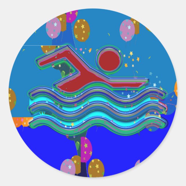 Stickers de voeux - Art Décoratif (Devant)