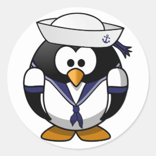 Stickers de voile de pingouin