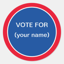 Stickers de vote pour le corps étudiant