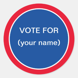 Stickers de vote pour le corps étudiant