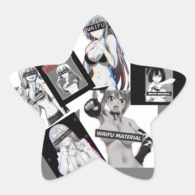 stickers de waifu de Lewd anime (Devant)
