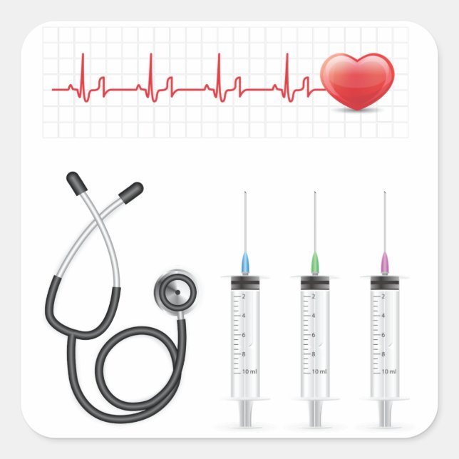 Stickers d'éléments de santé (Devant)