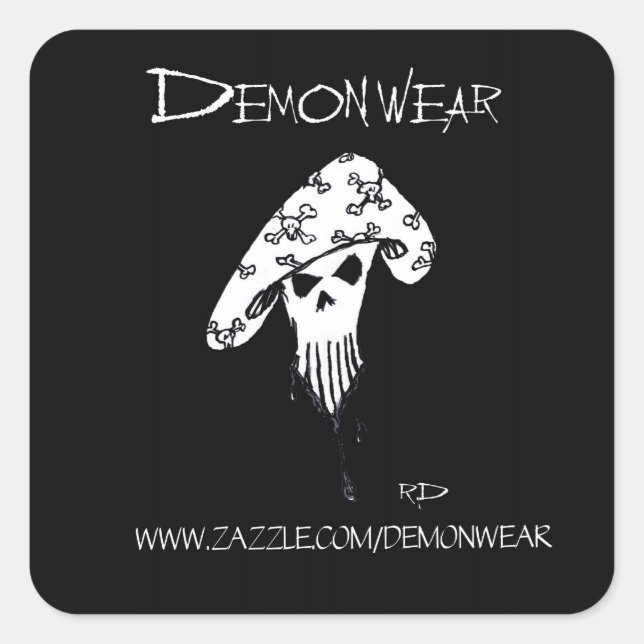 Stickers DemonWear Promo (Devant)