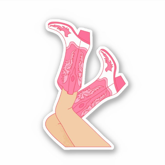 Stickers dernier Disco Rodeo Bachelorette (Devant)