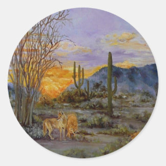 stickers 'Desert Sunset'