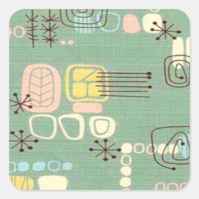 Stickers Design Graphique Moderne Du Milieu Du Siè (Devant)