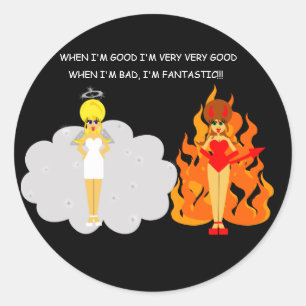 Stickers Diable et Angel