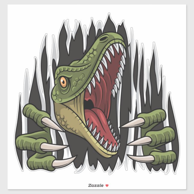 Stickers Dinosaure (Feuille)