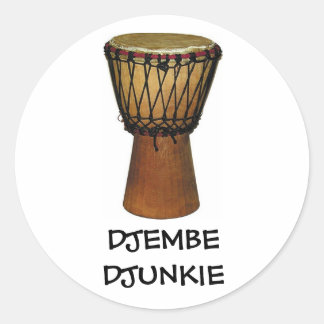 stickers DJEMBE DJUNKIE