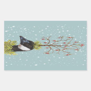 stickers d'oie de Noël Canada