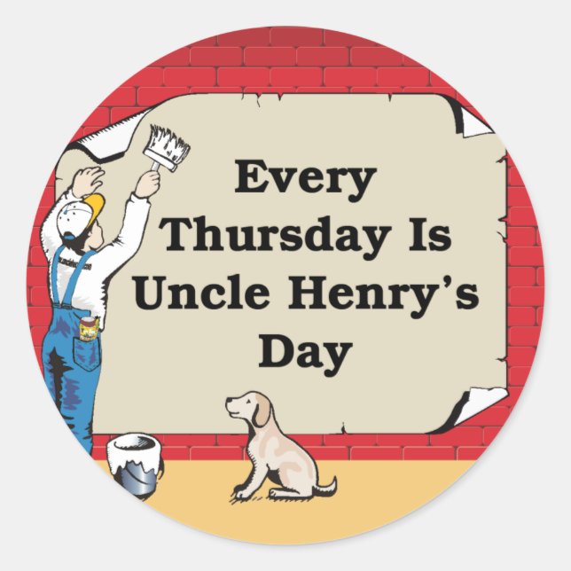 Stickers d'oncle Henry (Devant)