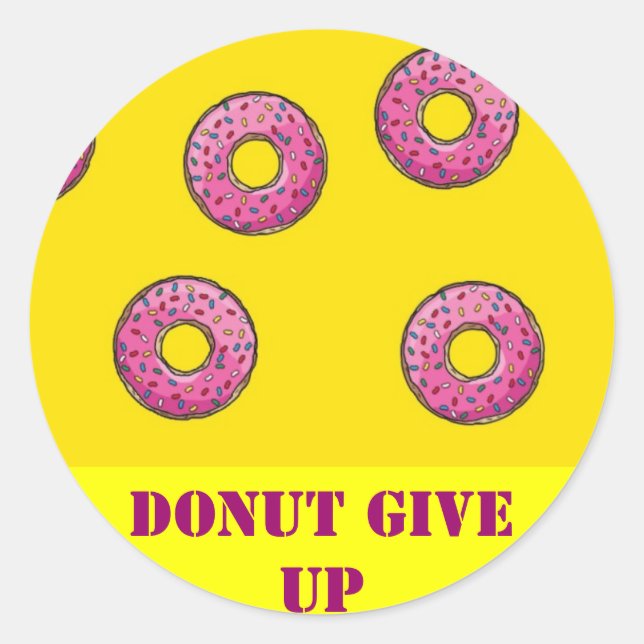 stickers Donut (Devant)